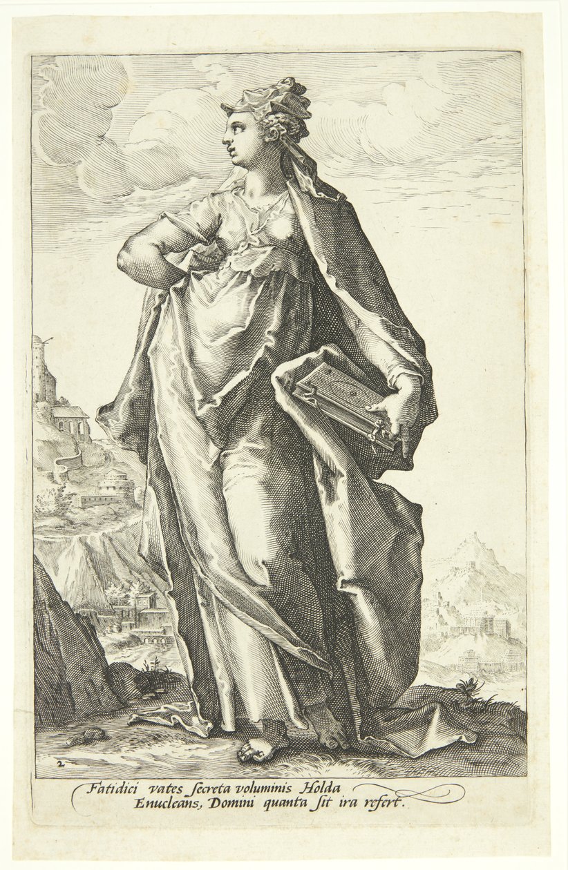 Hulda by Jacob Matham