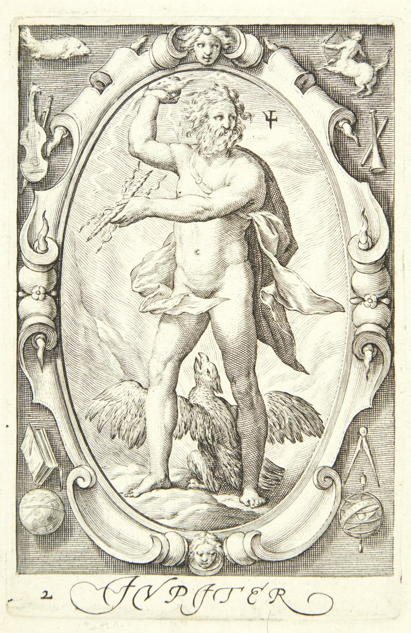 Jupiter by Jacob Matham