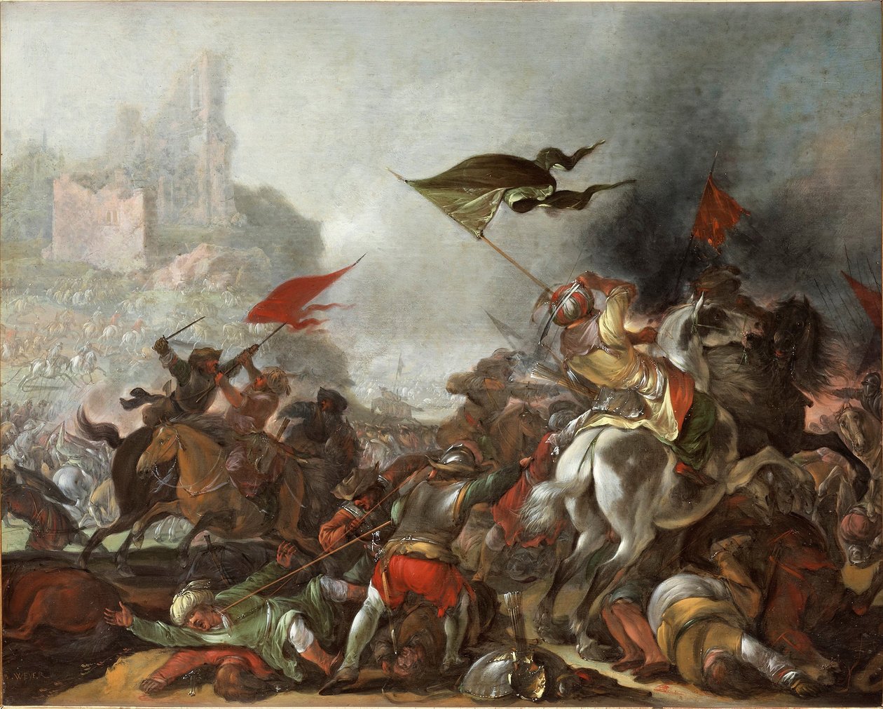The Turkish War by Jacob Matthias Weyer