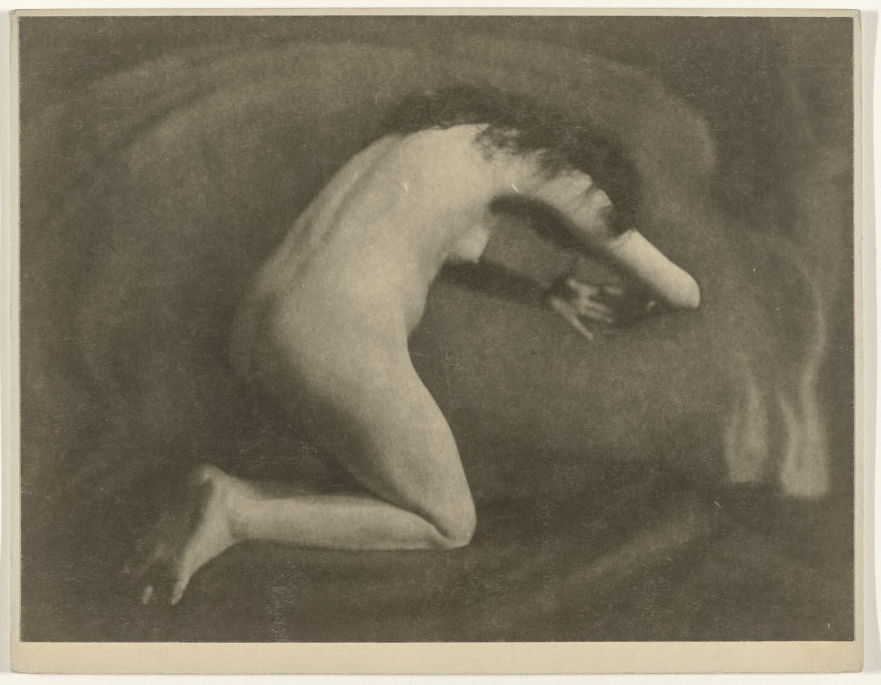 Kneeling Female Nude by Jacob Merkelbach