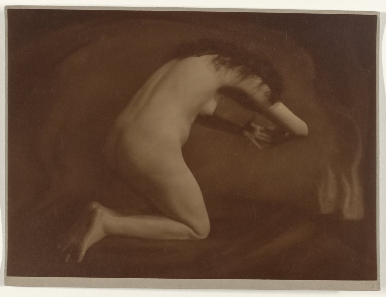 Kneeling Female Nude by Jacob Merkelbach