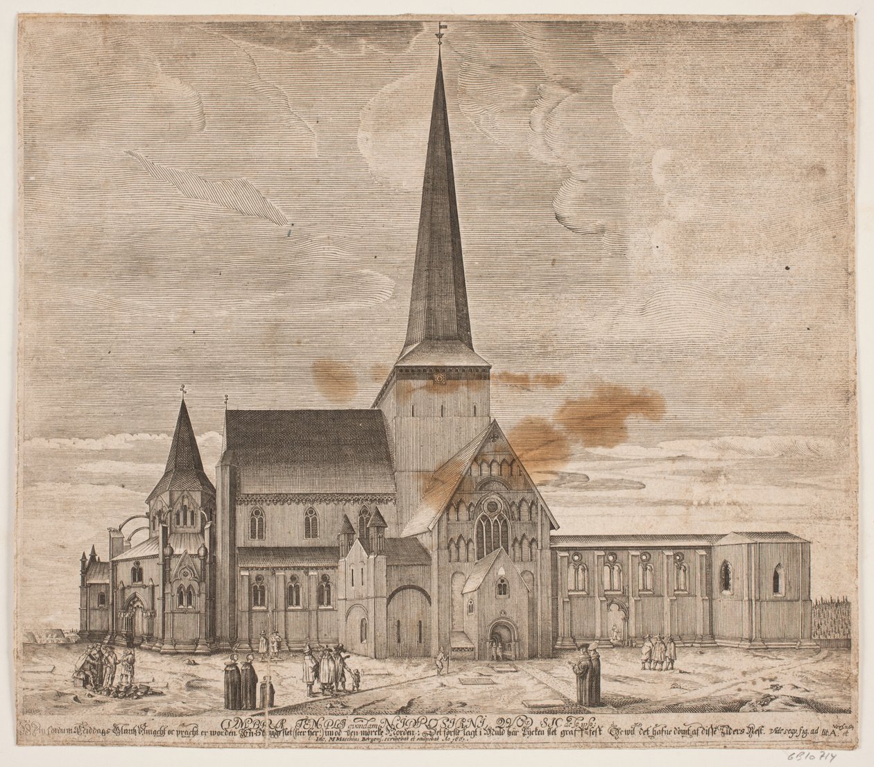 Trondheim Cathedral by Jacob Mortenssøn Maschius