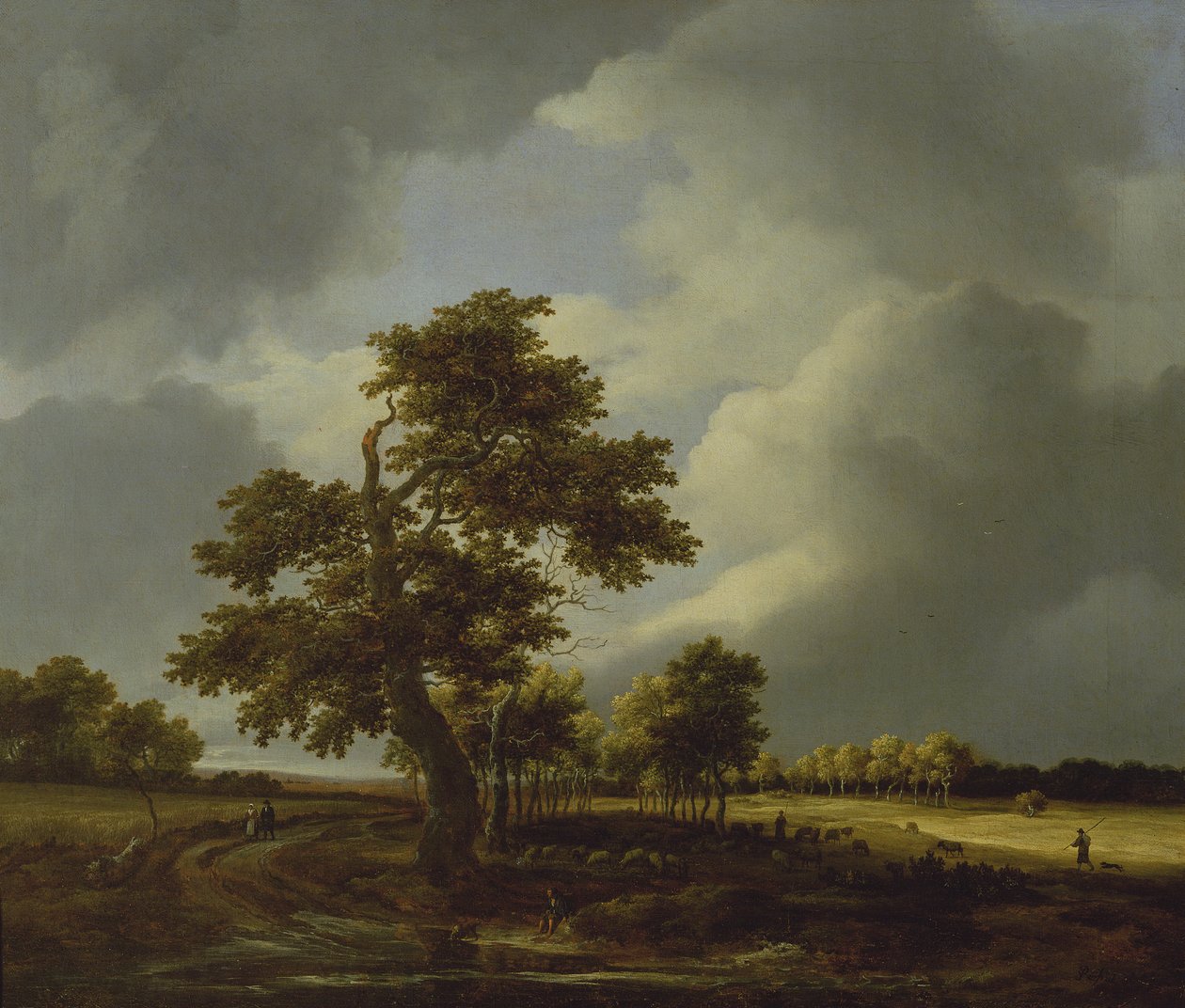 Landscape by Jacob van Ruisdael