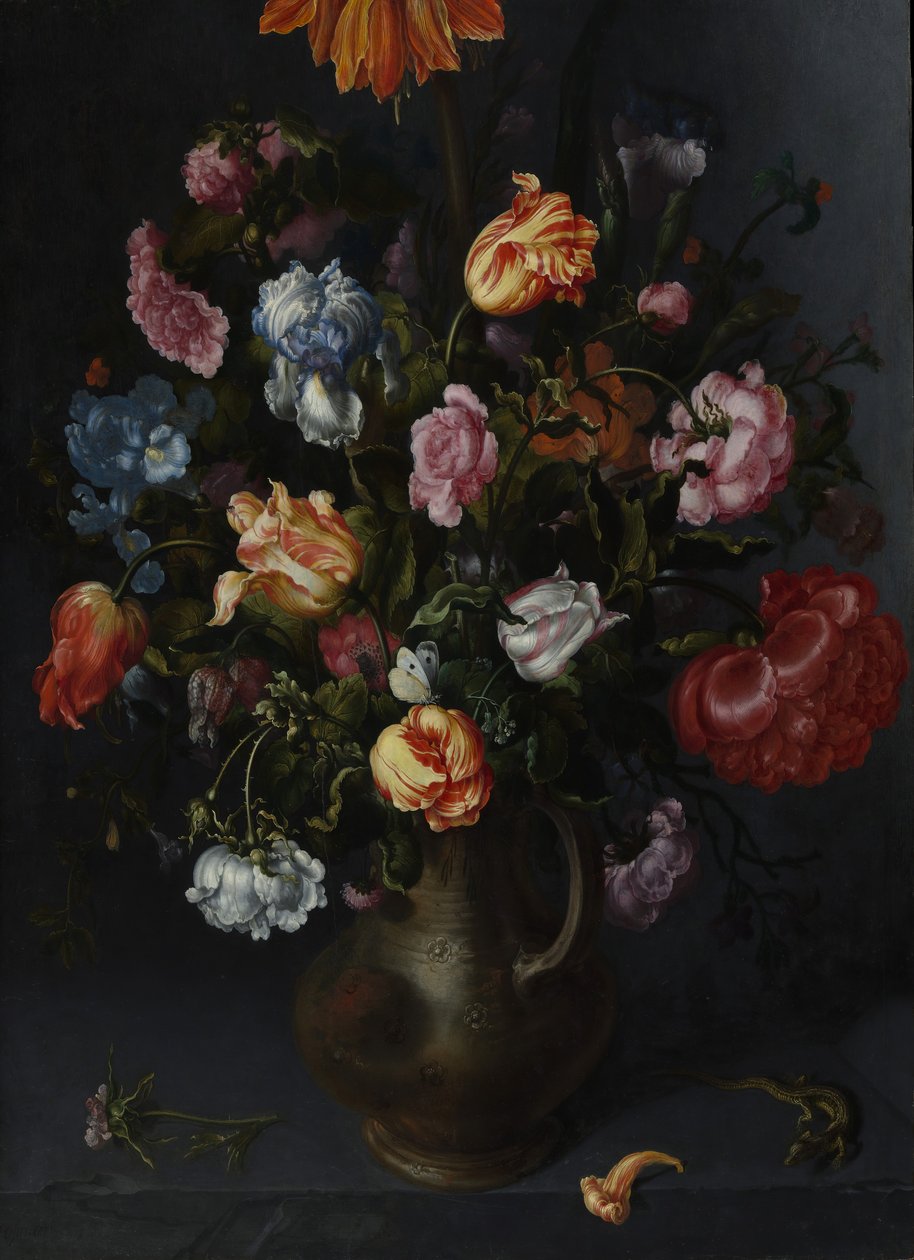 A Vase with Flowers, probably 1613 by Jacob Vosmaer