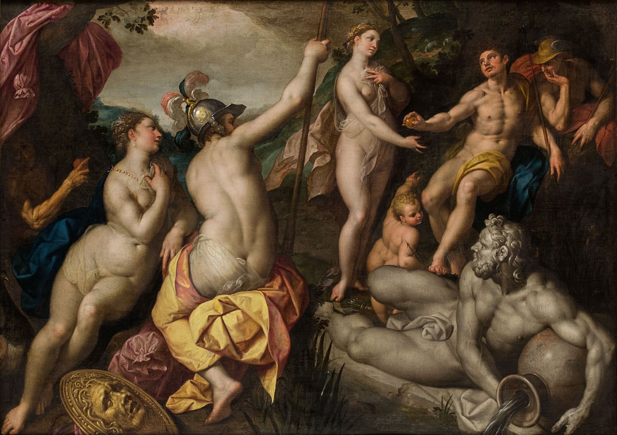 The Judgement of Paris by Jacob de Backer