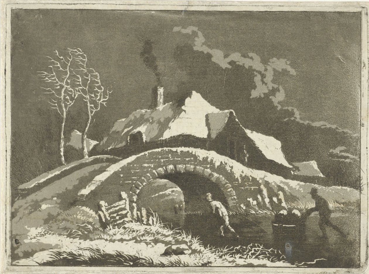 Winter Landscape by Jacob van Kouwenhoven