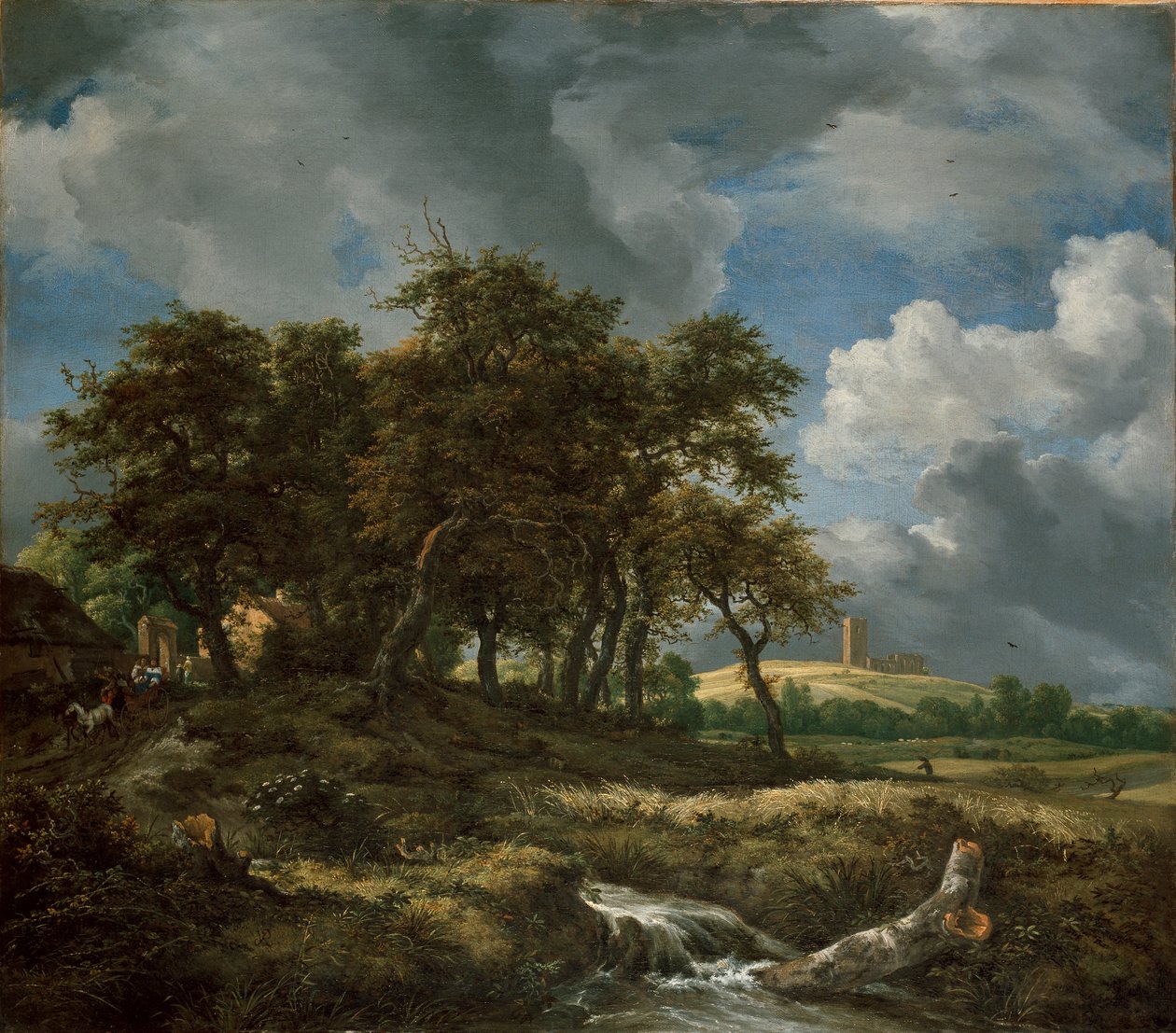 Landscape near Muiderberg by Jacob van Ruisdael