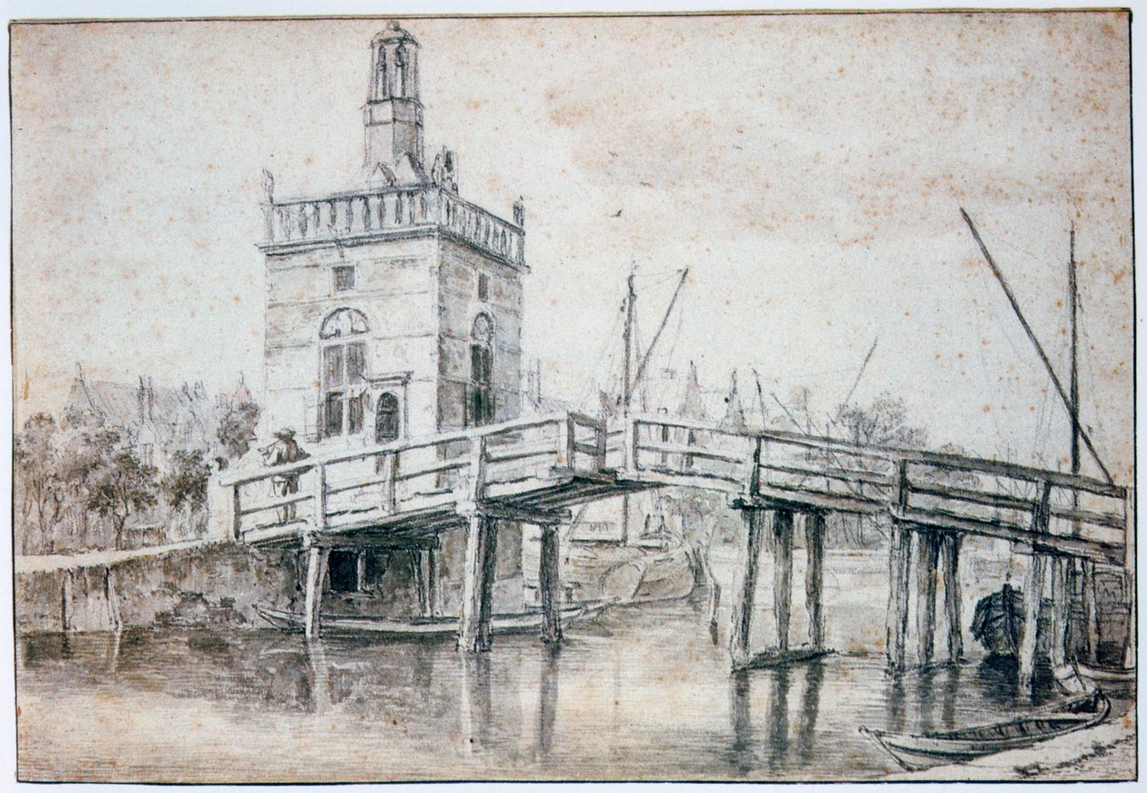 The Bridge at Alkmaar by Jacob van Ruisdael