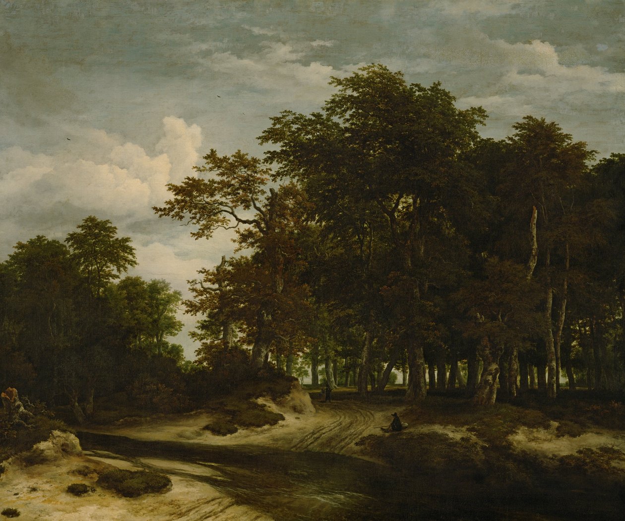 The Great Forest by Jacob van Ruisdael