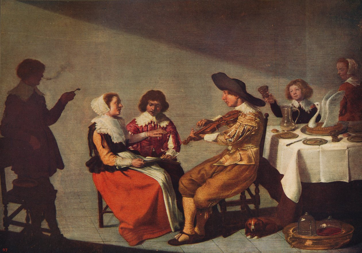 A Musical Party by Jacob van Velsen