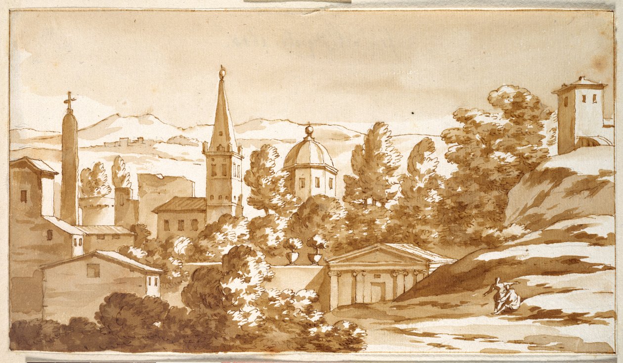 View of the People by Jacob van der Ulft