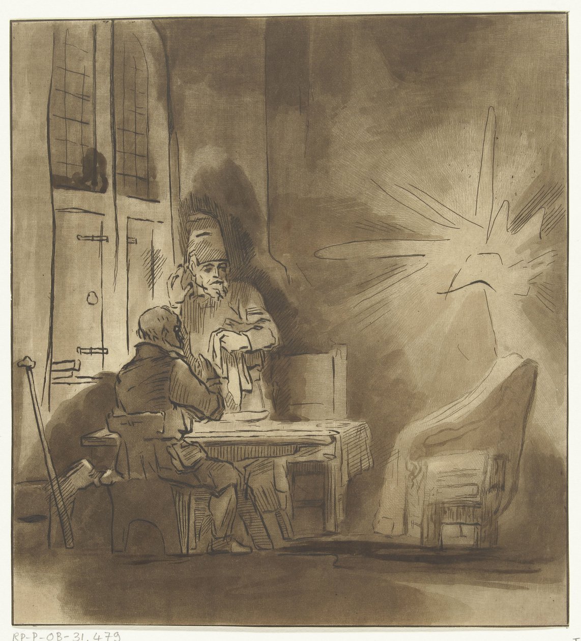 The Supper at Emmaus by Jacobus Buys