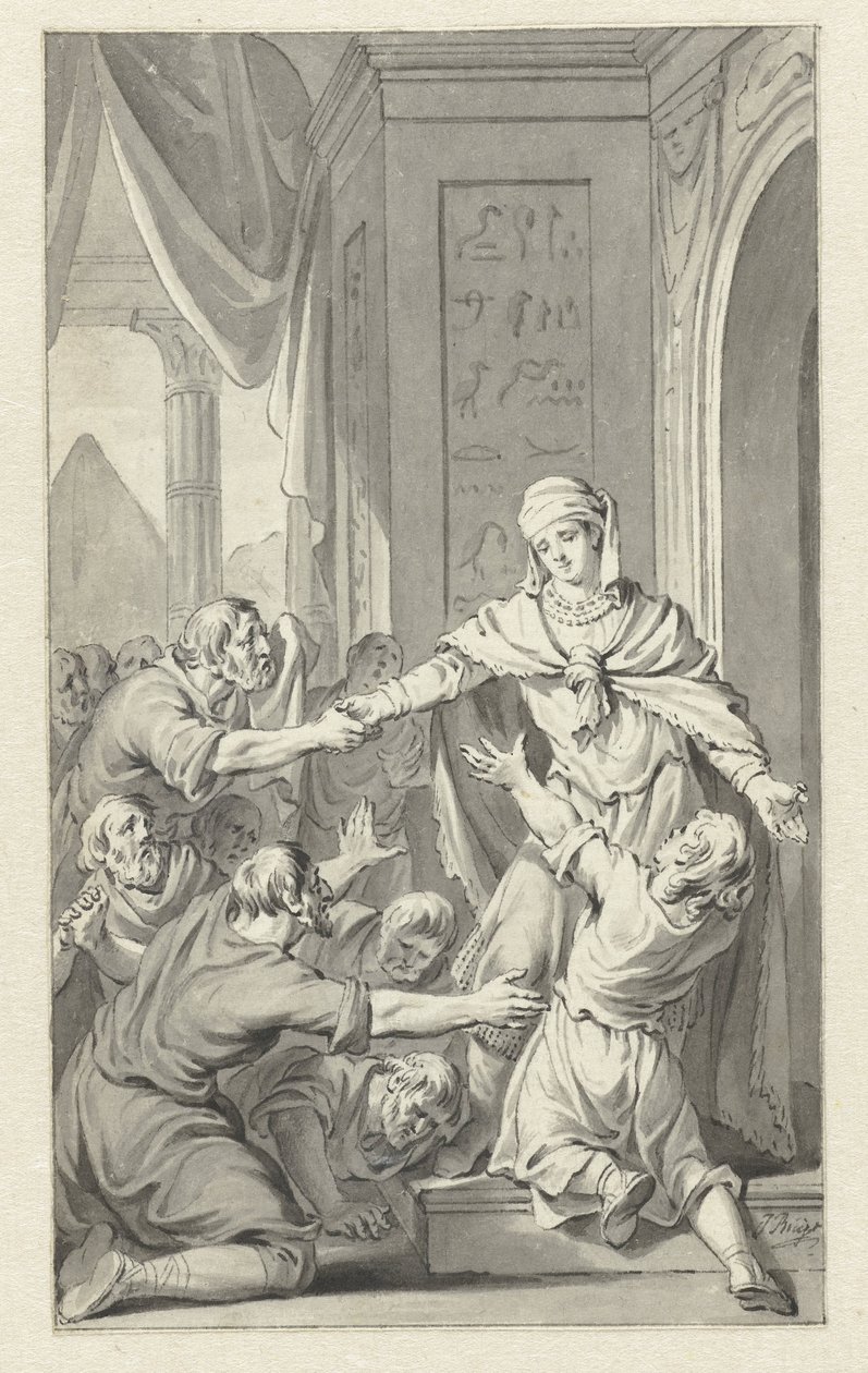 Joseph Recognized by His Brothers by Jacobus Buys
