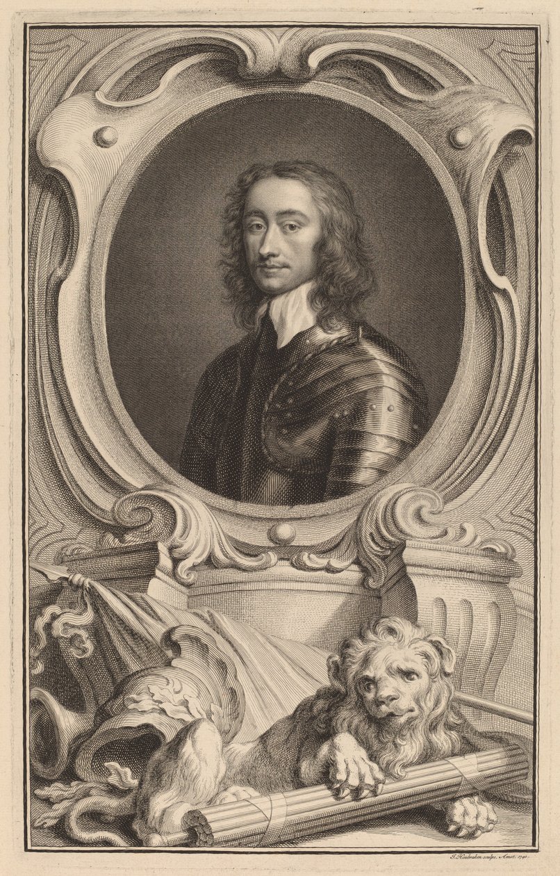 General Charles Fleetwood by Jacobus Houbraken after Robert Walker