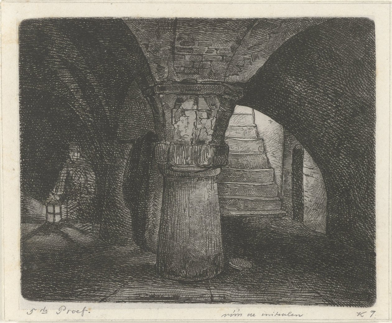 Cellar Vault by Jacobus Ludovicus Cornet