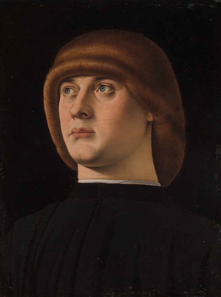 Portrait of a Young Man by Jacometto Veneziano