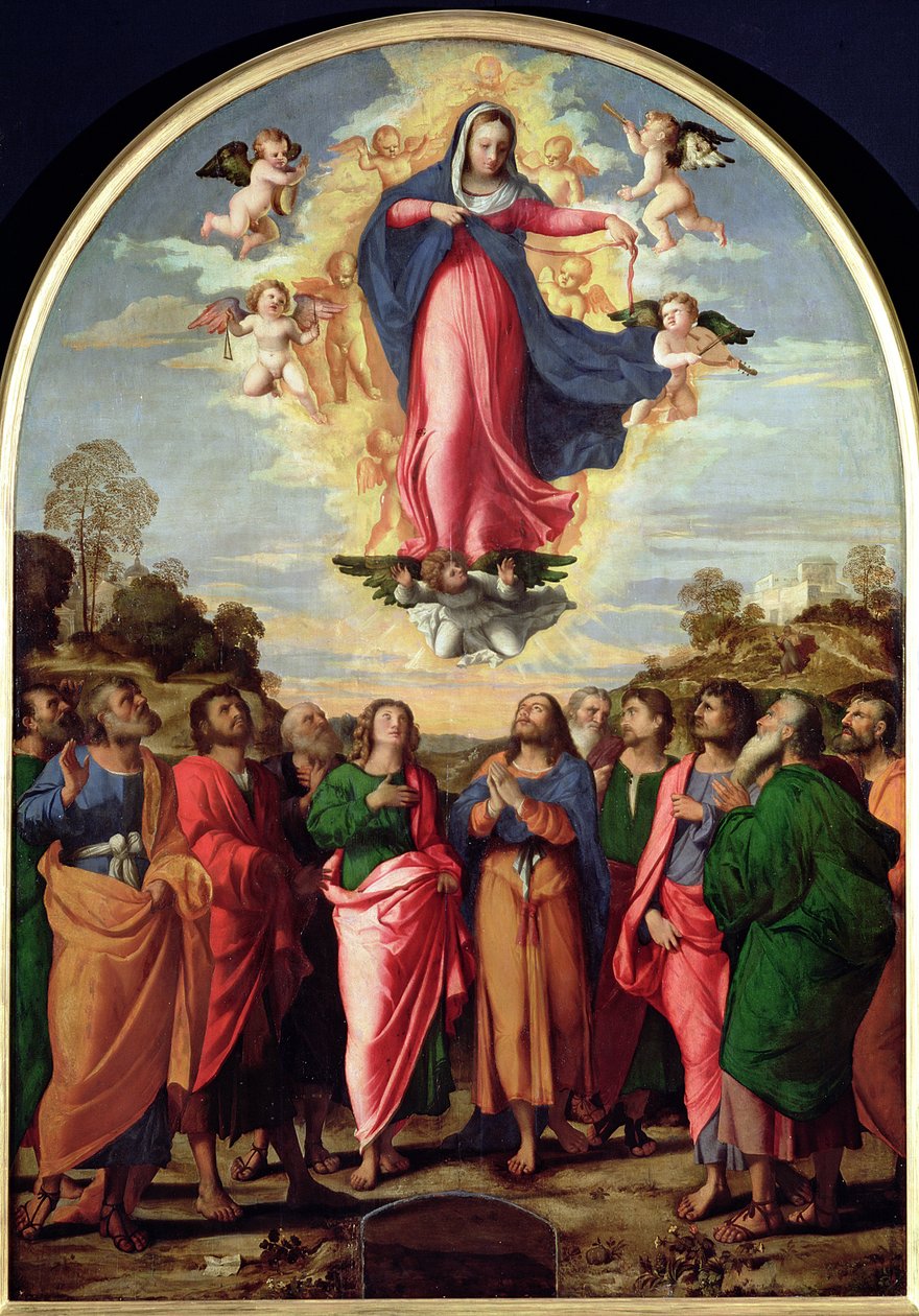 Assumption of the Virgin by Jacopo Palma