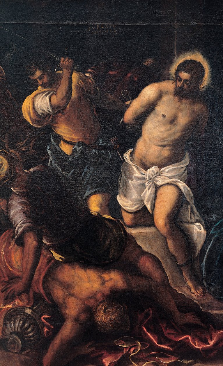 Crowning with Thorns by Jacopo Robusti Tintoretto