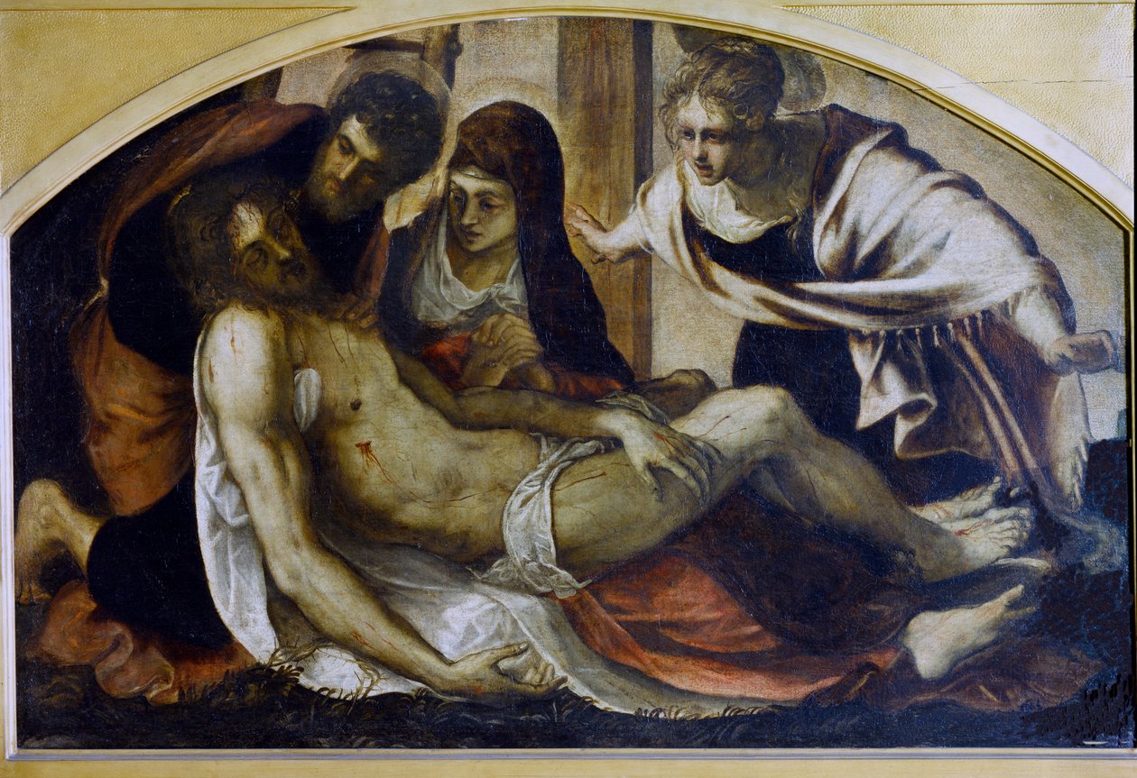 Pieta by Jacopo Robusti Tintoretto