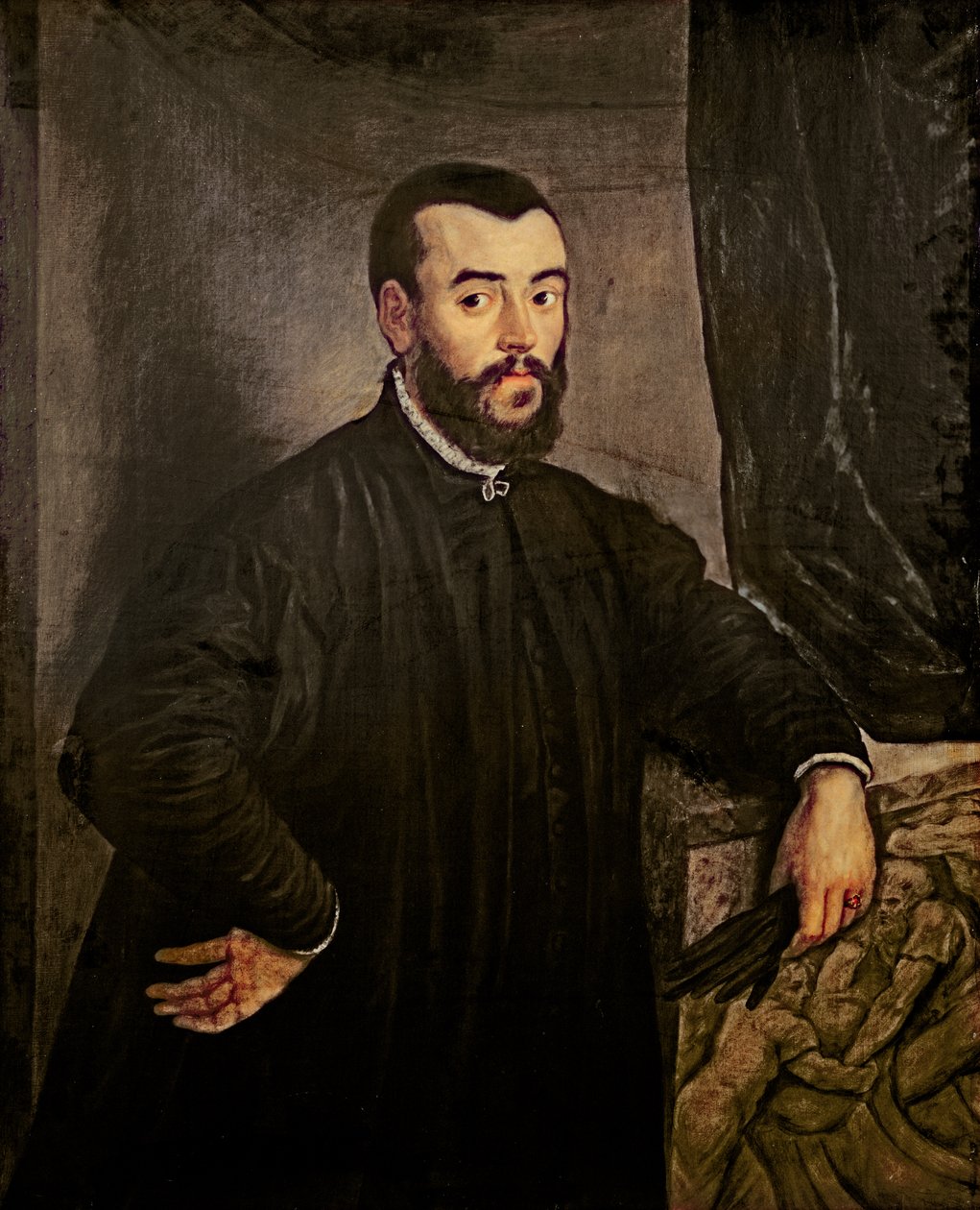 Portrait of Andreas Vesalius by Jacopo Robusti Tintoretto