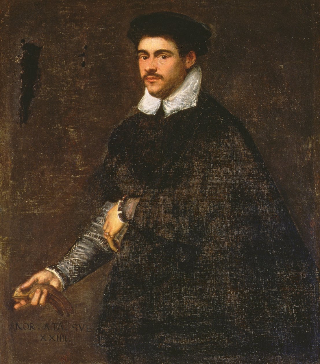 Portrait of a young man by Jacopo Robusti Tintoretto