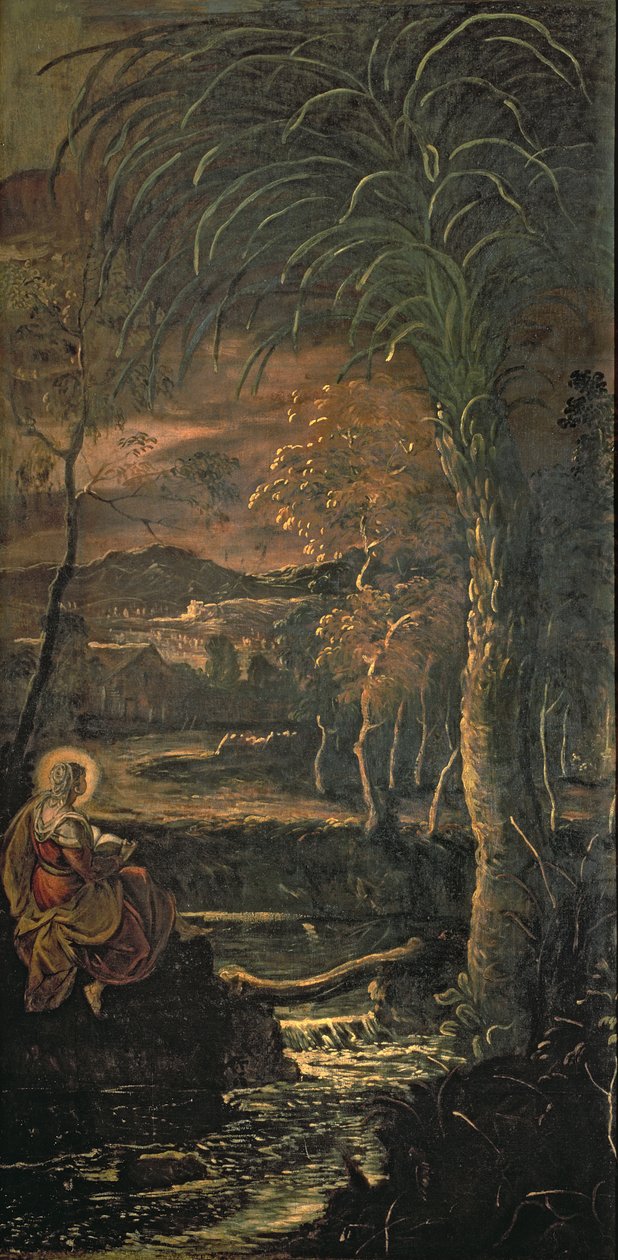 St. Mary of Egypt in the Wilderness by Jacopo Robusti Tintoretto