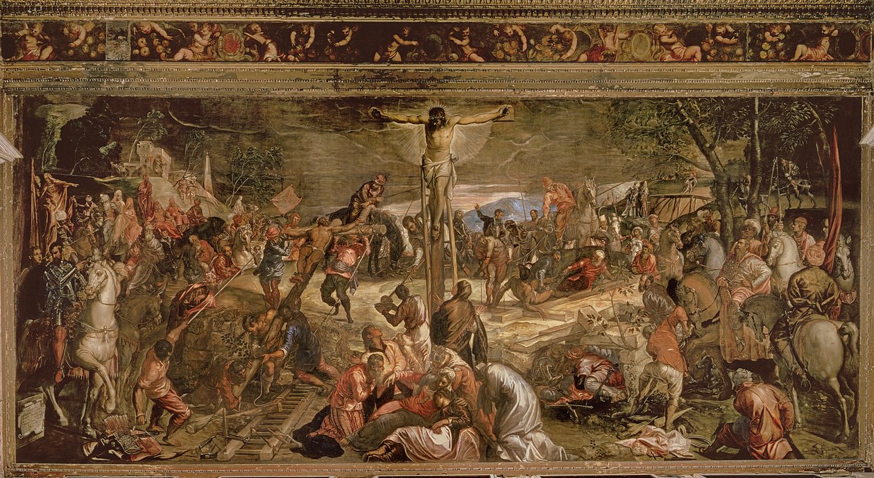 The Crucifixion of Christ by Jacopo Robusti Tintoretto