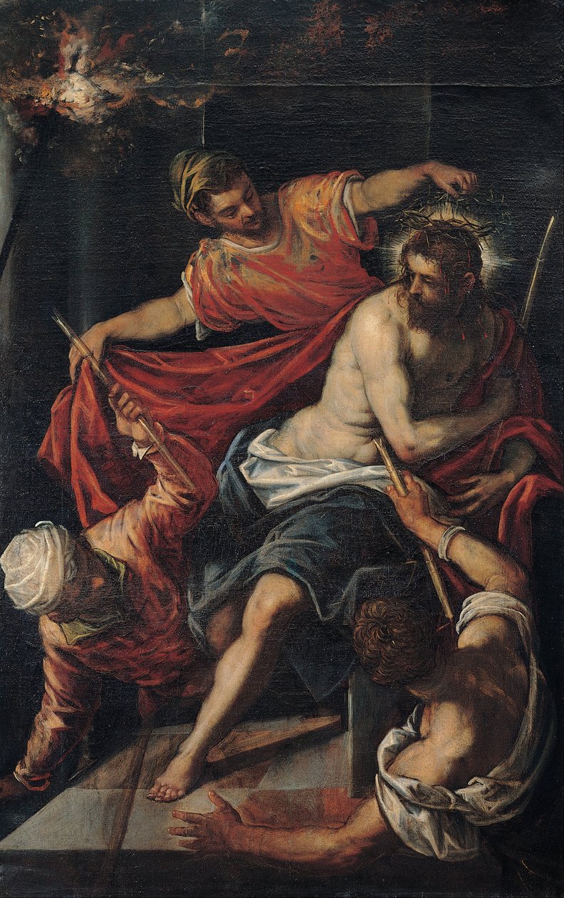 The Flagellation by Jacopo Robusti Tintoretto
