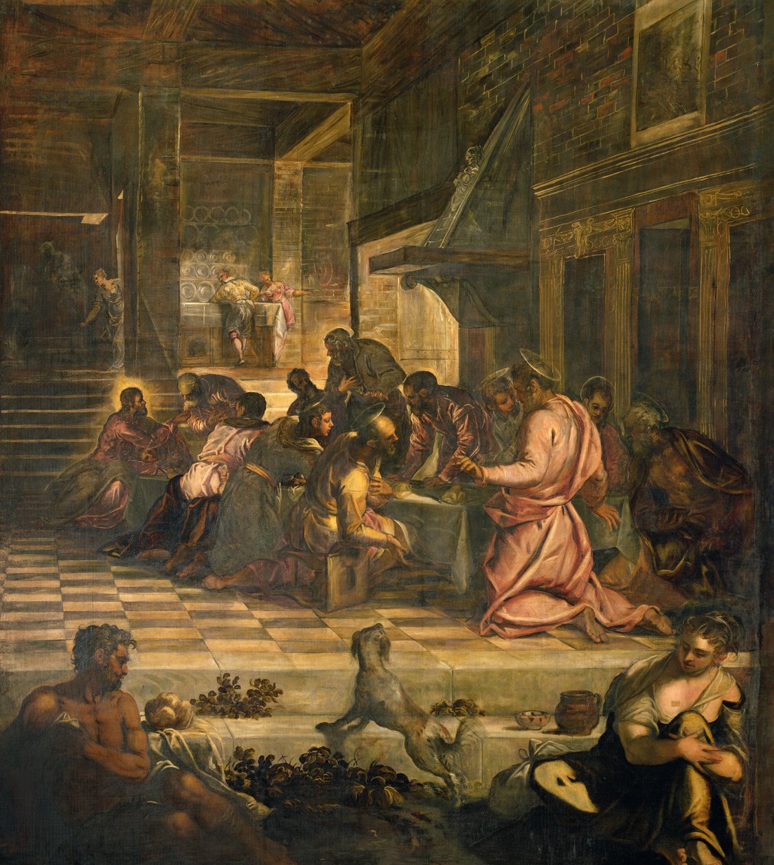 The Last Supper by Jacopo Robusti Tintoretto