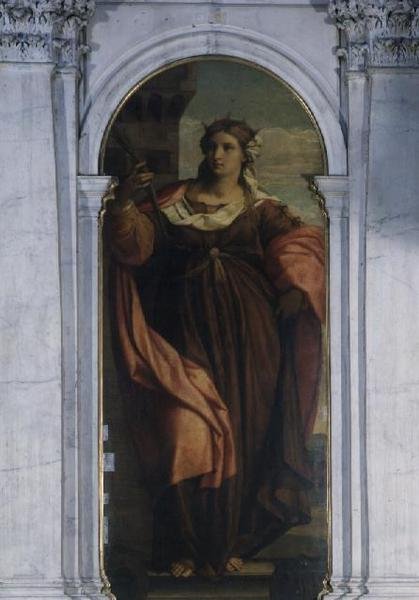 St. Barbara by Jacopo (c.1480 1528) Palma