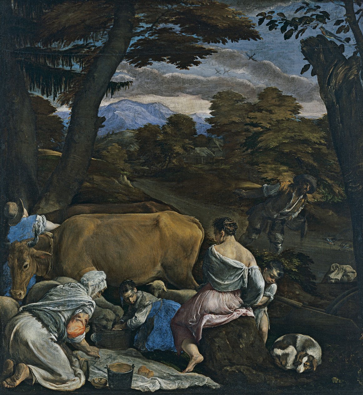 The Parable of the Sower by Jacopo Bassano il vecchio