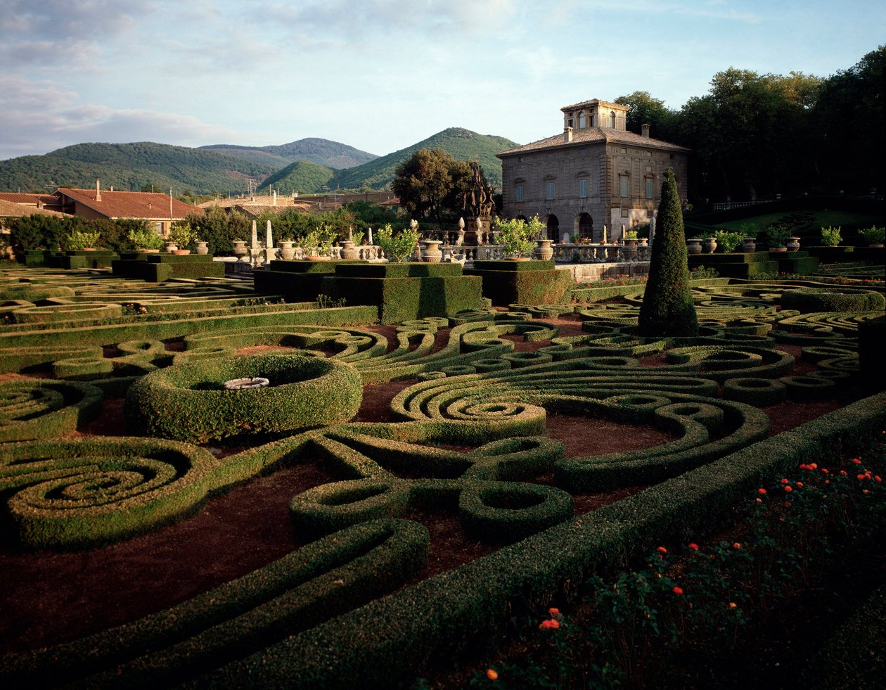 View of Villa Lante by Jacopo Vignola