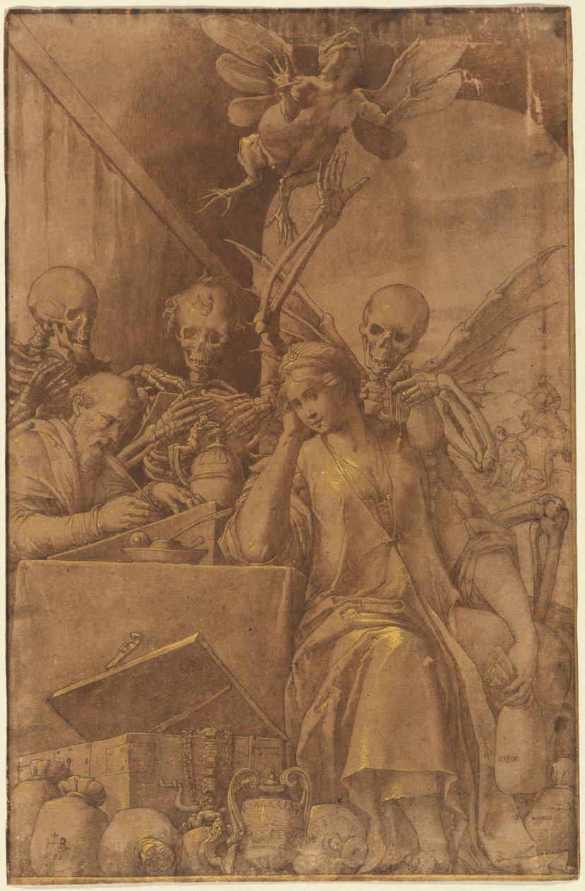 Avarice by Jacopo Ligozzi