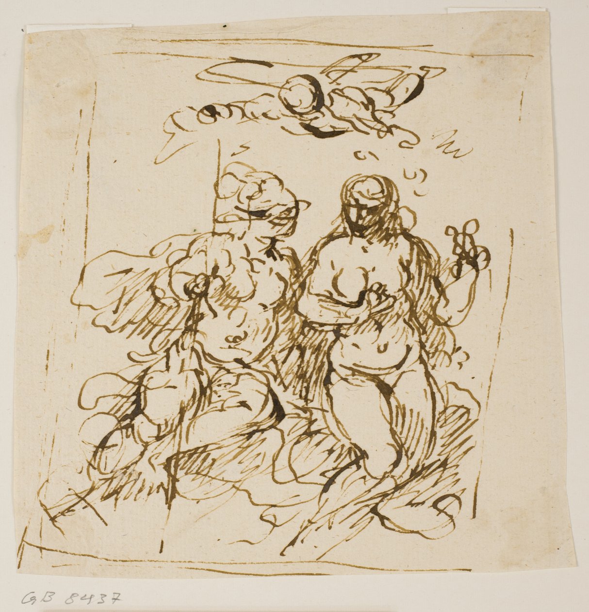 Cupid, Mars and Venus by Jacopo Palma