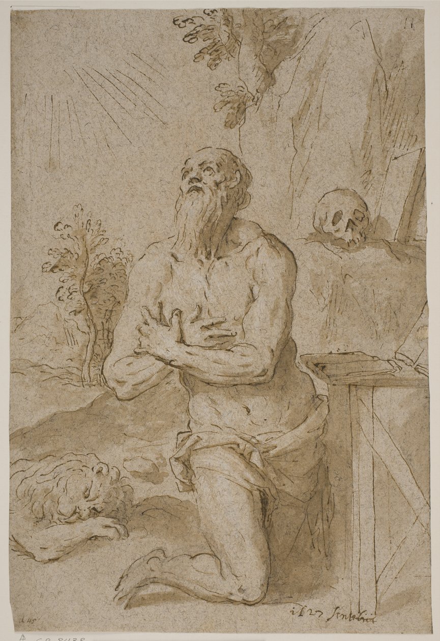 St. Jerome in the Wilderness by Jacopo Palma