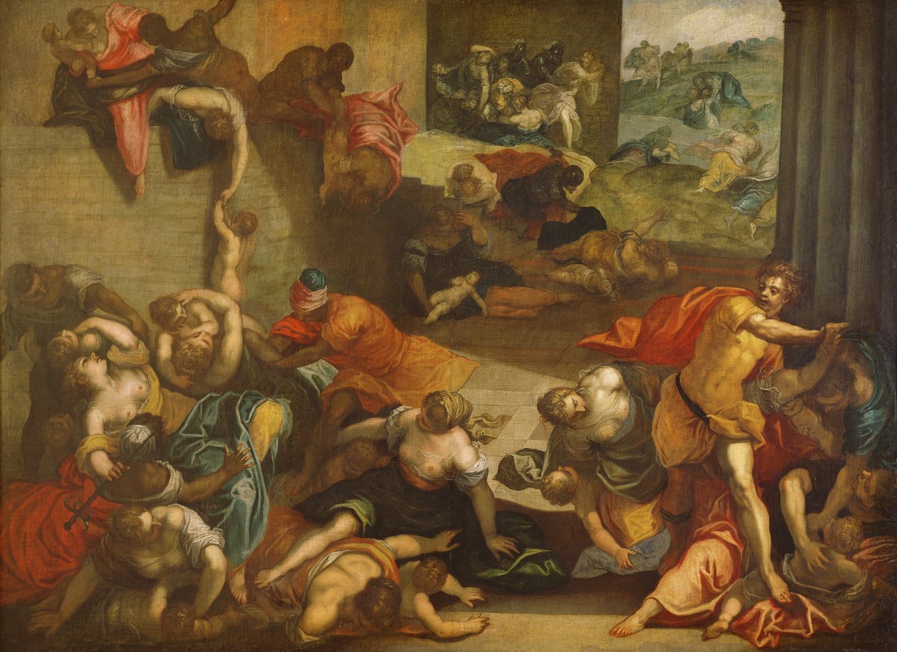 Massacre of the Innocents by Jacopo Robusti Tintoretto