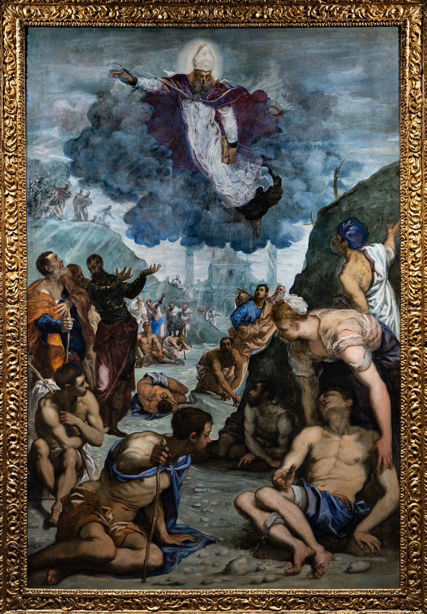 St. Augustine heals the lame by Jacopo Robusti Tintoretto