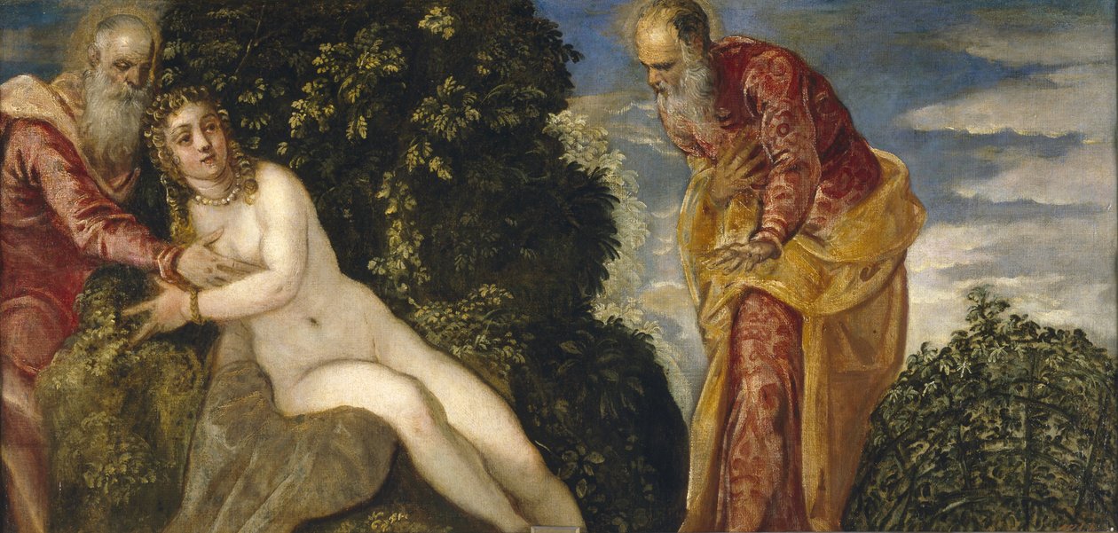 Susannah and the Elders by Jacopo Robusti Tintoretto