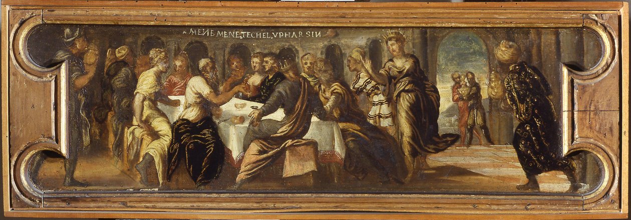 The Feast of Belshazzar by Jacopo Robusti Tintoretto