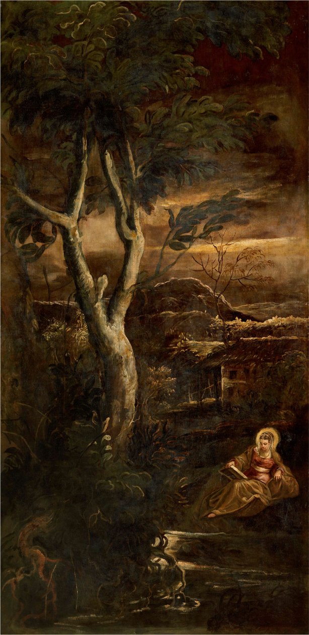 The Virgin Reading by Jacopo Robusti Tintoretto