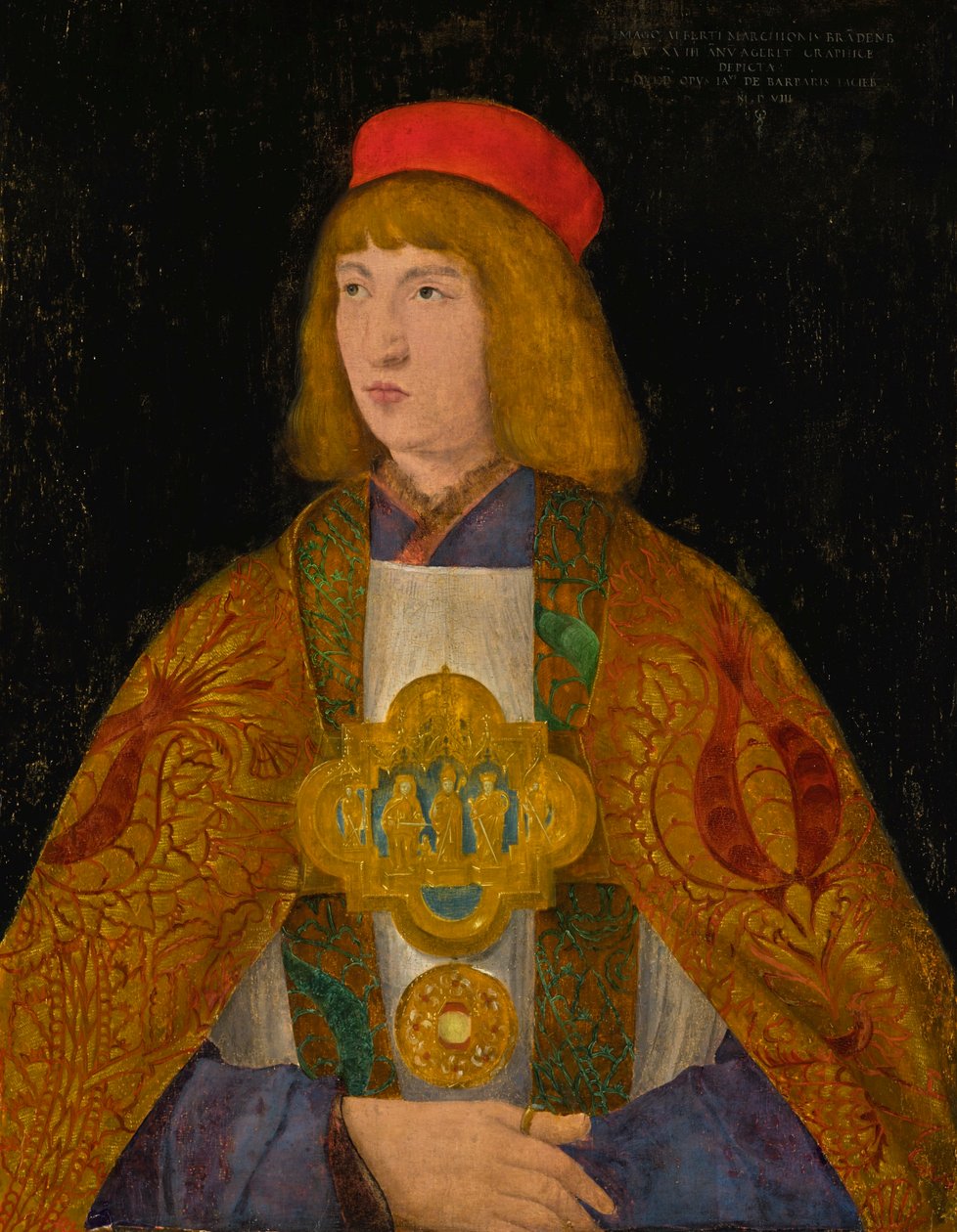 Albrecht of Brandenburg by Jacopo de