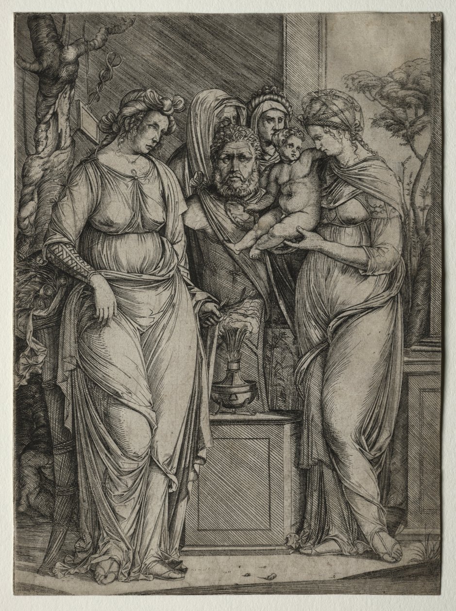 Sacrifice of Priapus by Jacopo de