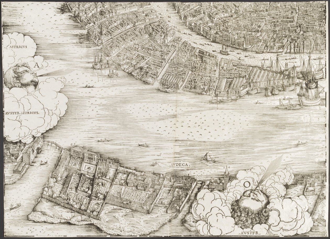 View of Venice by Jacopo de