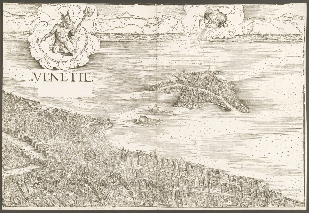 View of Venice by Jacopo de