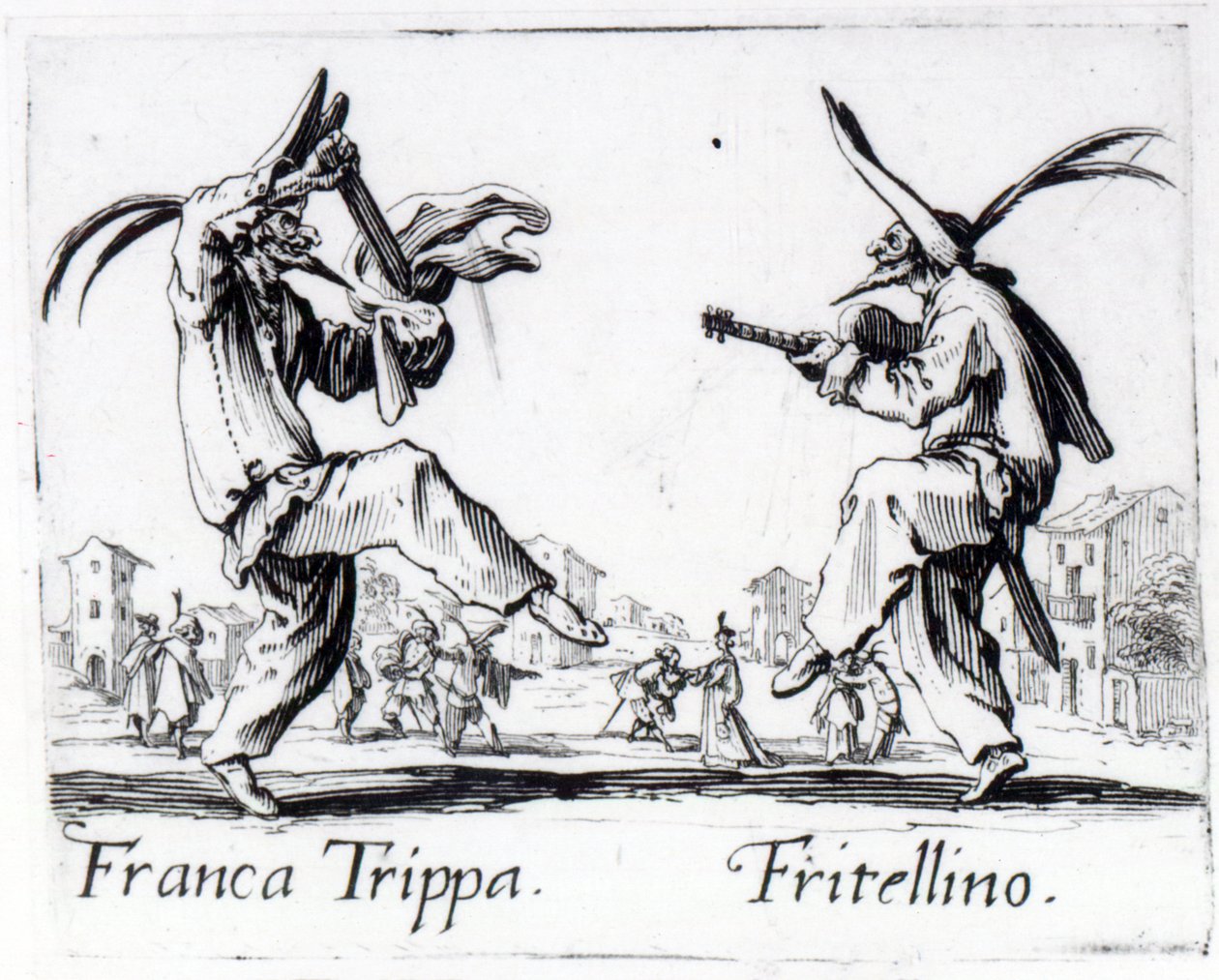 Balli de Sfessania by Jacques Callot