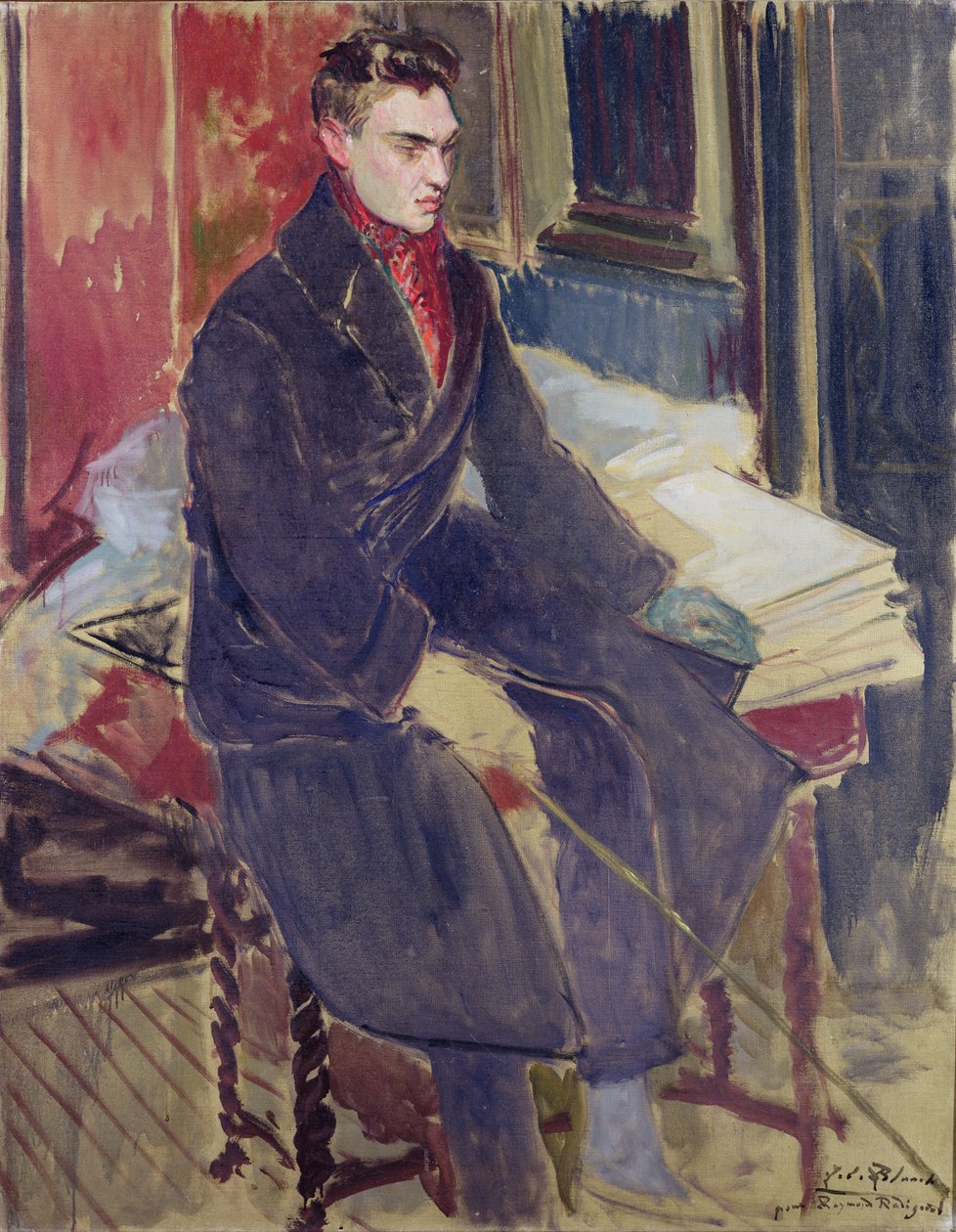 Portrait of Raymond Radiguet by Jacques Emile Blanche