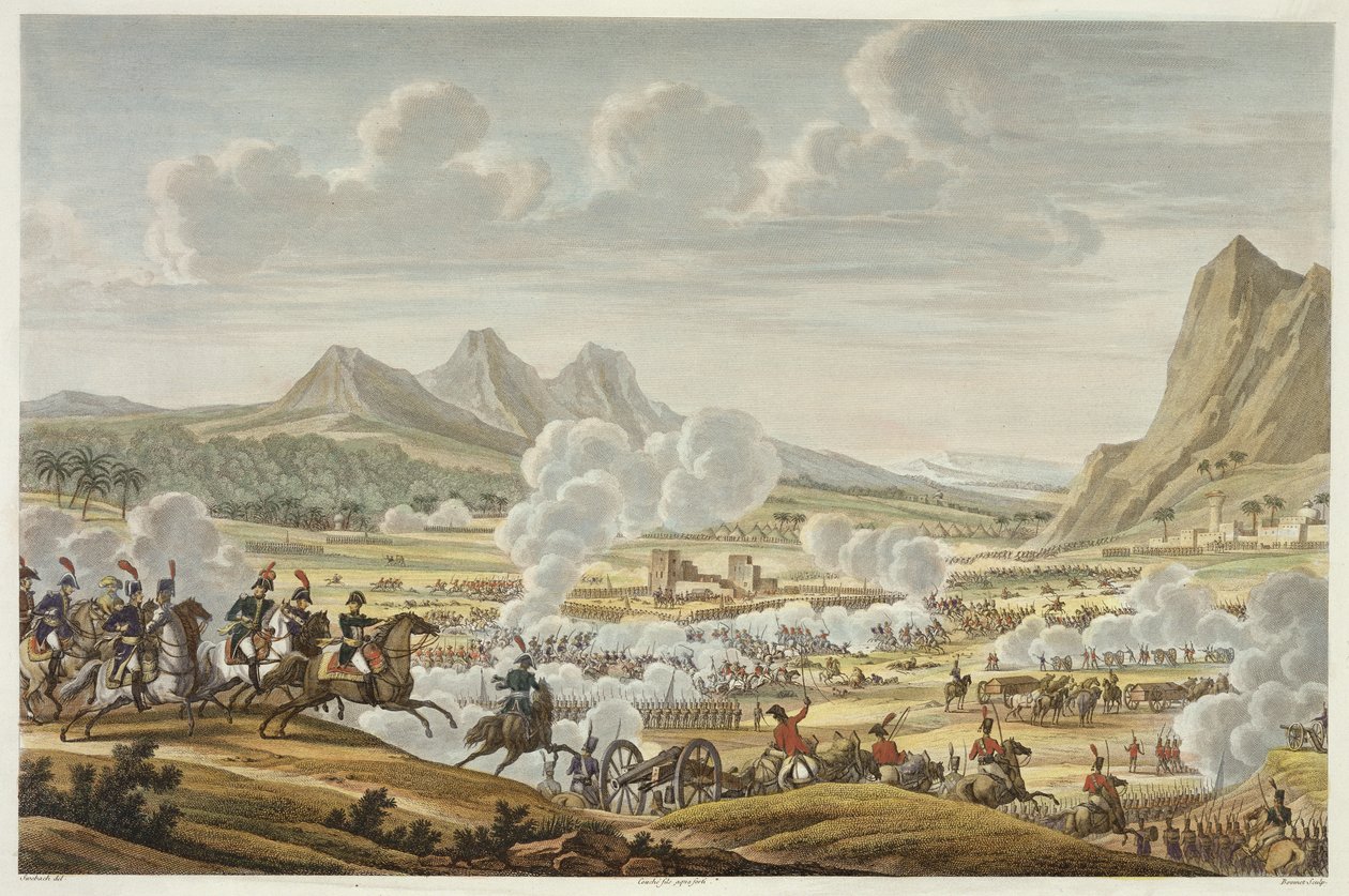 The Battle of Mount Tabor, 27 Ventose, Year 7 (17 February 1799) by Jacques Francois Joseph Swebach