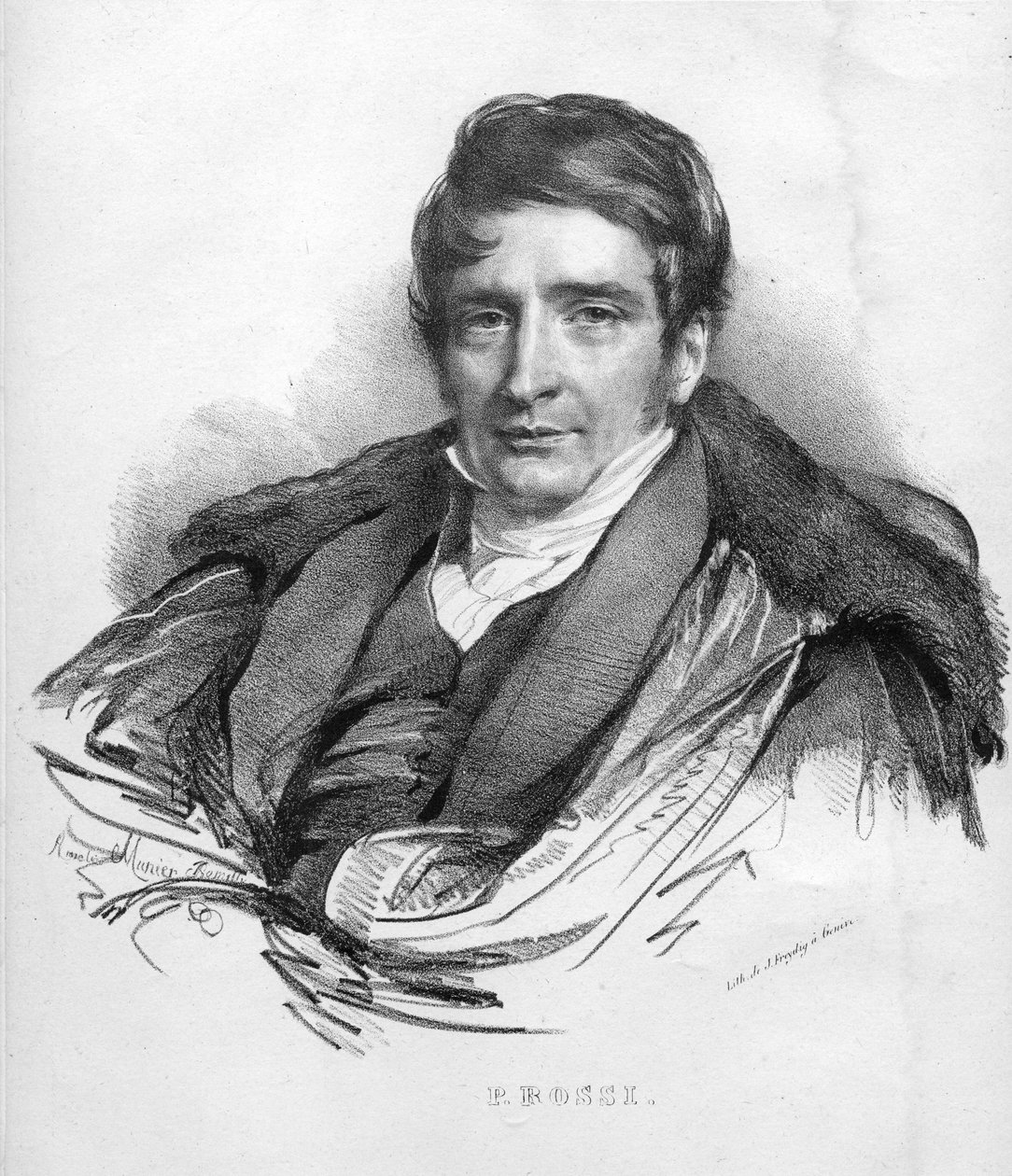 Engraved Portrait by Jacques Freydig d Munier Romilly
