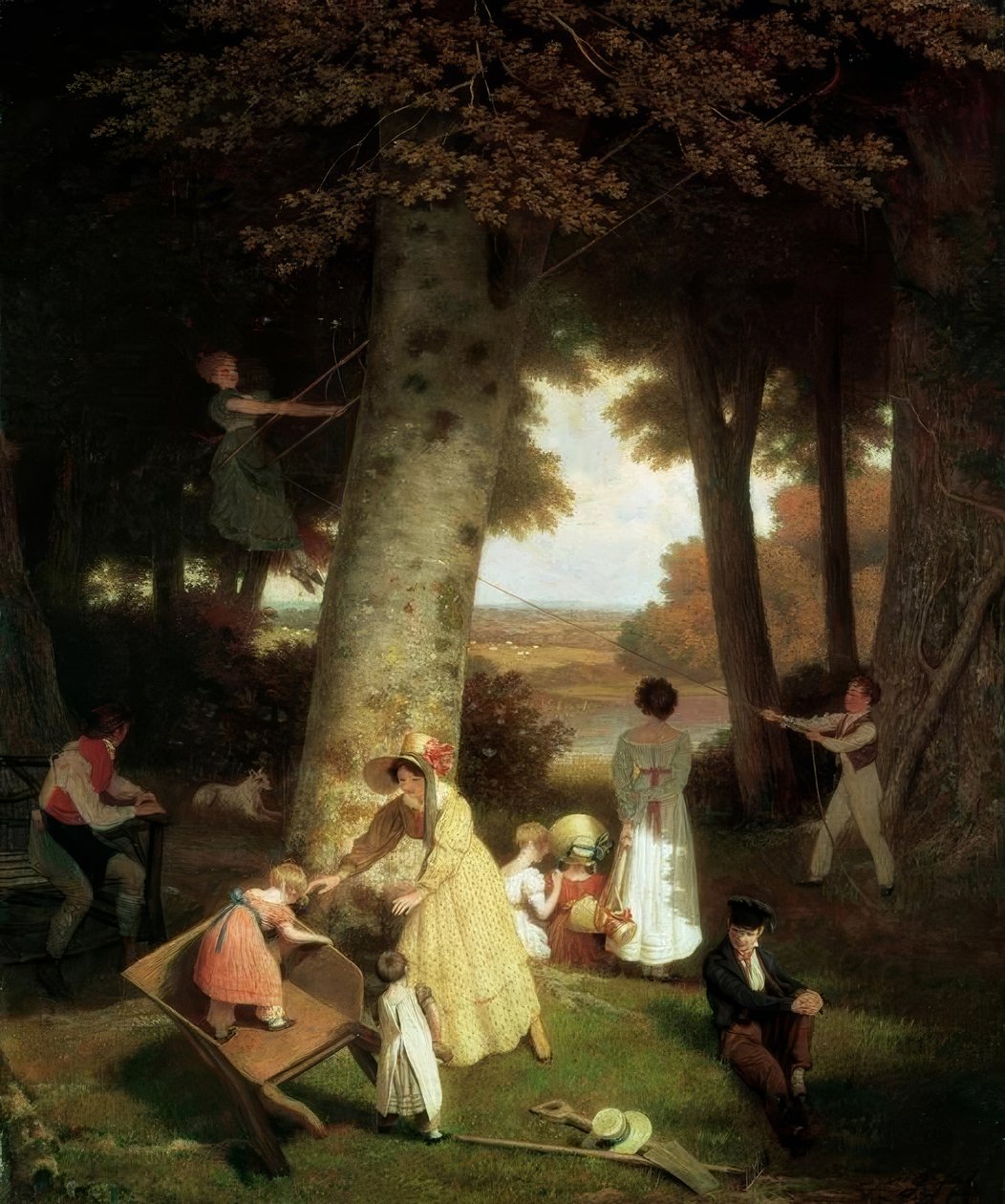 The Playground by Jacques Laurent Agasse