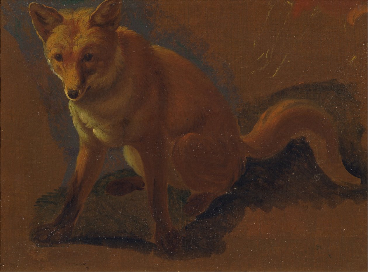 Study of a Fox by Jacques Laurent Agasse